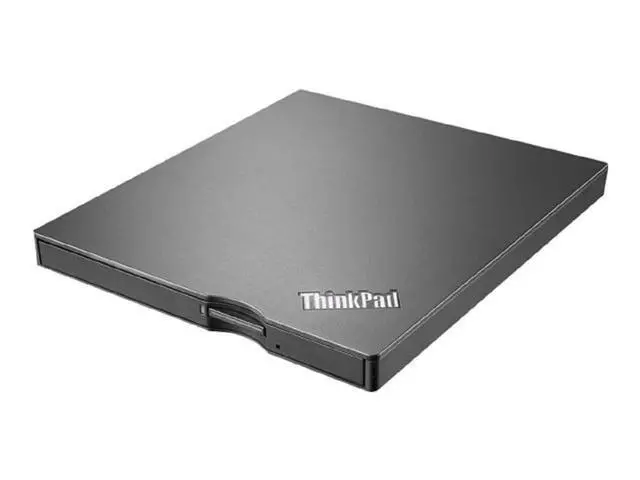Alt view image 2 of 2 - Lenovo External ThinkPad UltraSlim USB DVD Burner (4xa0e97775)