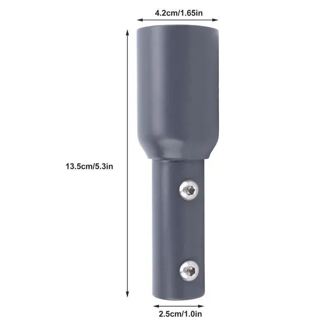 Alt view image 4 of 5 - Satellite Antenna Adapter - Aluminum Pipe Mount Kit for Mast with 1 Inch Inner Diameter, Satellite Pole Adapter, Mast Mount Adapter