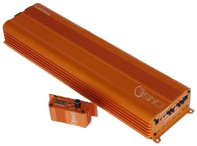 Main image of Down4Sound MM3000KFD Mini Maxx Orange 3000W RMS Mini Full Bridge Monoblock Car Audio Amplifier