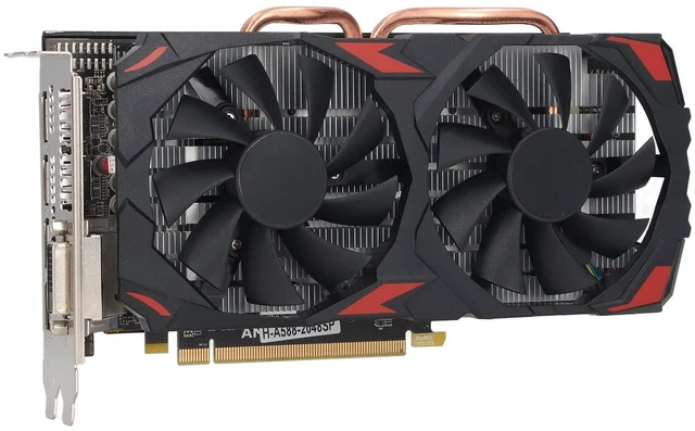 Main image of RX 580 8GB GDDR5 256BIT Gaming Graphics Card, Dual Fan Cooling 1284MHz Core HDMI DVI 3xDisplayPort PCIe 3.0 for Desktop PC Linux (580 8G D5)