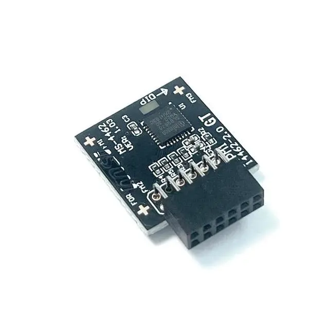 Alt view image 2 of 4 - IFIXAI TPM 2.0 Module SPI 12PIN Module SLB9670 for MSI B550M PRO-VDH WiFi