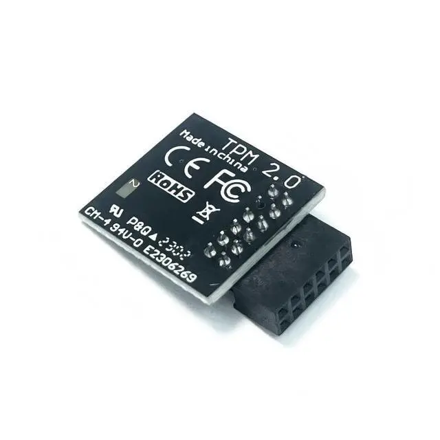 Alt view image 3 of 4 - IFIXAI TPM 2.0 Module SPI 12PIN Module SLB9670 for MSI B550M PRO-VDH WiFi