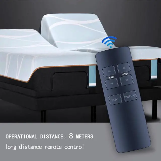 Alt view image 3 of 5 - RYQIF Replacement Remote Control fits OKIN Refined Serta Motion Essentials III/iSeries Beautyrest TEMPUR-Pedic Adjustable Bed
