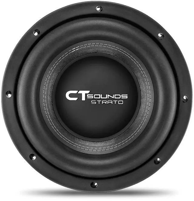 Alt view image 2 of 5 - CT Sounds STRATO-10-D2 2500 Watts Max 10 Inch Car Subwoofer Dual 2 Ohm