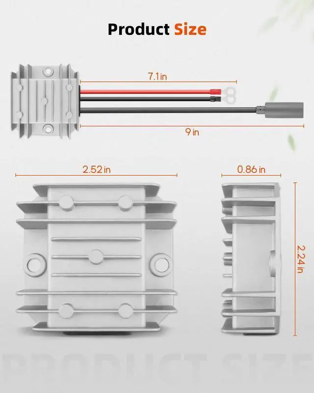Alt view image 2 of 5 - Fit for Starlink Mini 12V Adapter DC Step Up Converter 12V to 30V 3.5A 9-28V Input with Waterproof DC Port No Voltage Drop, for RV Accessories