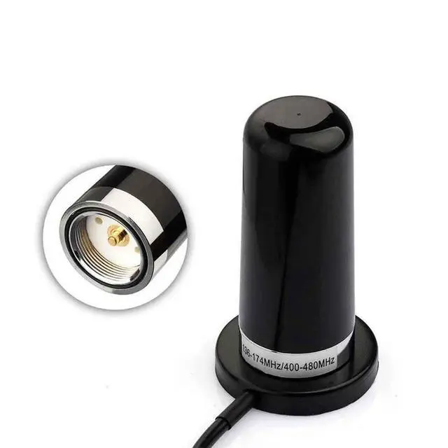 Alt view image 3 of 5 - TengKo NMO Dual Band High Gain Antennas for CAR Mobile Radio UHF VHF 400-470 136-174MHZ and Mount Magnetic Base for Mobile Radios PL259 Connector (NMO & Mount Base)
