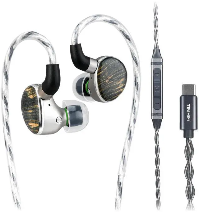 Main image of Sabaj TINHIFI T6 Wired Gaming Earbuds with 1DD+1 Planar Hybrid in-Ear Monitor IEM,Noise-Cancelling Mic & Custom PEQ,Zero-Latency for FPS/MOBA (TypeC with Mic)
