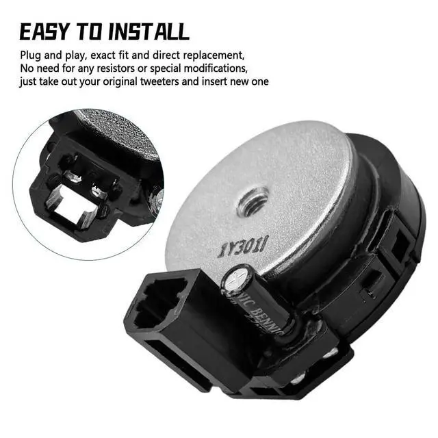 Alt view image 5 of 5 - QIEFOAD Tweeter Speaker 2pcs 39120-SJC-A01 Fit for Honda Civic 2006-2021 for CR-V 2012-2016 for Accord 2008-2022 for HR-V 2016-2022 Replace 39120-T0A-A51