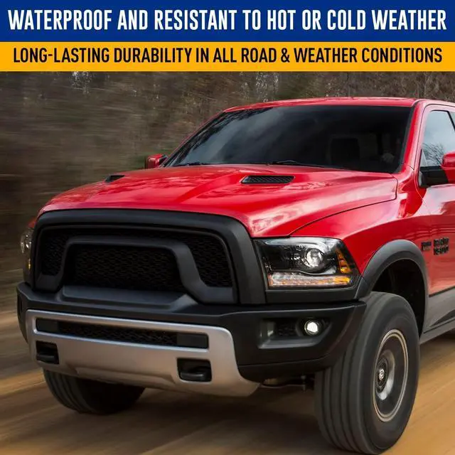 Alt view image 4 of 5 - Antenna for Dodge RAM 1500 (2009-2023) - Highly Durable Premium Truck Antenna 5.45 Inch - Car Wash-Proof Radio Antenna for FM AM - Black, 50 Caliber Design - Ram 1500 Accessories