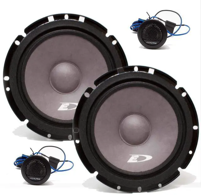 Main image of Alpine SXE-1751S Component System 280W Max, 45W RMS 6 1/2" 2-Way Component Speakers