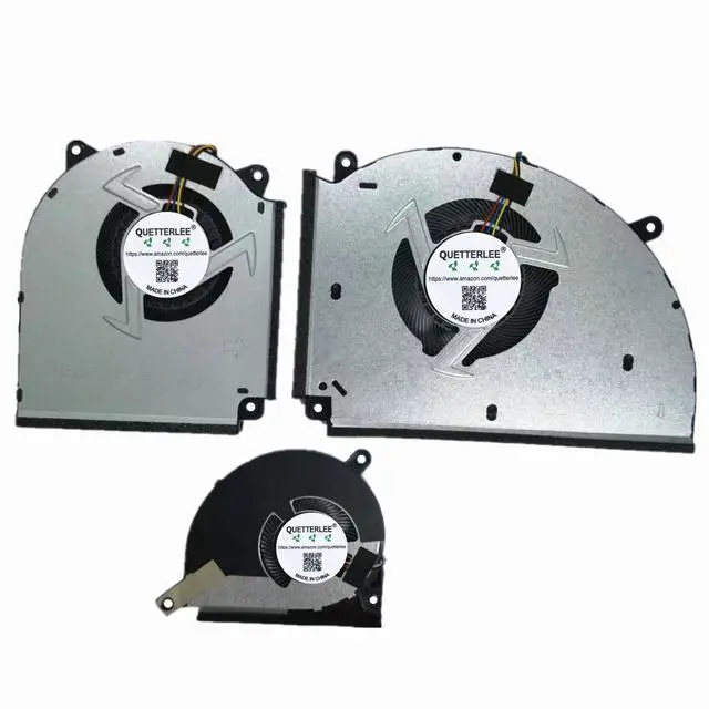 Alt view image 2 of 2 - New Laptop CPU + GPU + Hard Disk Cooling Fan for ASUS ROG Strix G814J G814JI G814JV G814JU G814JZ G814JVR G814JIR G814JZR G834J G834JZ G834JY G834JYR G834JZR Series DC 12V Fan