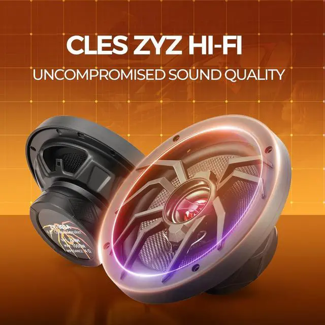 Alt view image 3 of 5 - CLES ZYZ 6.5" Coaxial Car Speakers1000W Max Power250W RMS4 OhmPlug & Play Upgrade for Old CarsTransform Your Daily Commute into a Stress-Relief Concert Hall Experience (Pair) (250, Watts) (6.5)