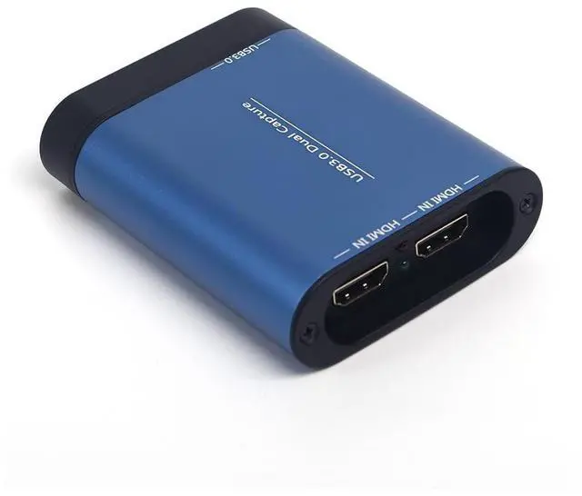 Main image of SDTNOVA Dual HDMI Input to USB3.0 Video Lossless Capture 360MB/s for Windows 1080P 60fps UVC YUV422 PnP Broadcast Live Streaming Convert USB External HDMI Video Capture Free Driver
