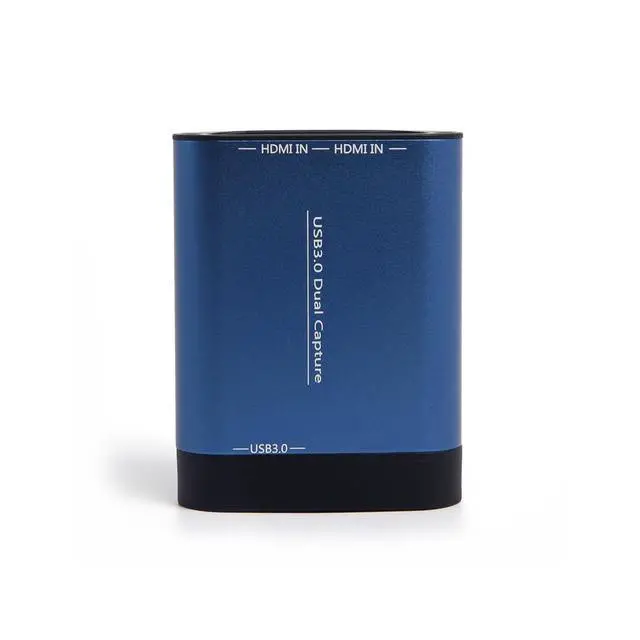 Alt view image 3 of 4 - SDTNOVA Dual HDMI Input to USB3.0 Video Lossless Capture 360MB/s for Windows 1080P 60fps UVC YUV422 PnP Broadcast Live Streaming Convert USB External HDMI Video Capture Free Driver
