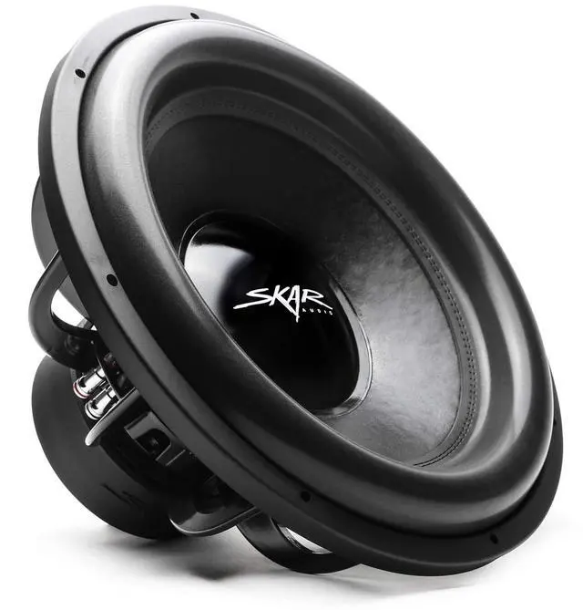 Main image of Skar Audio EVL-18 D4 18" 2500 Watt Max Power Dual 4 Ohm Car Subwoofer