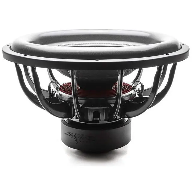 Alt view image 3 of 5 - Skar Audio EVL-18 D4 18" 2500 Watt Max Power Dual 4 Ohm Car Subwoofer