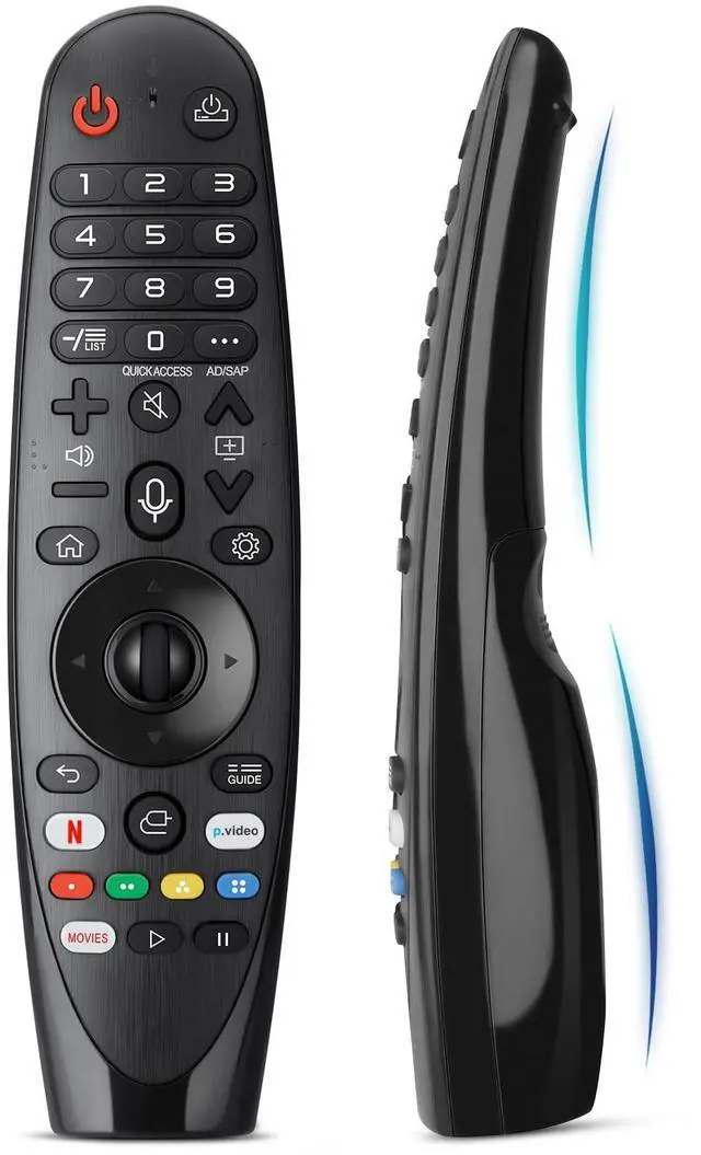 Main image of Voice-Magic-for-LG-TV-Remote-Control-Replacement Compatible with LG Smart OLED Thinq Webos TVs for AKB75855501 AN-MR24gn MR23gn MR22gn MR21ga MR20ga