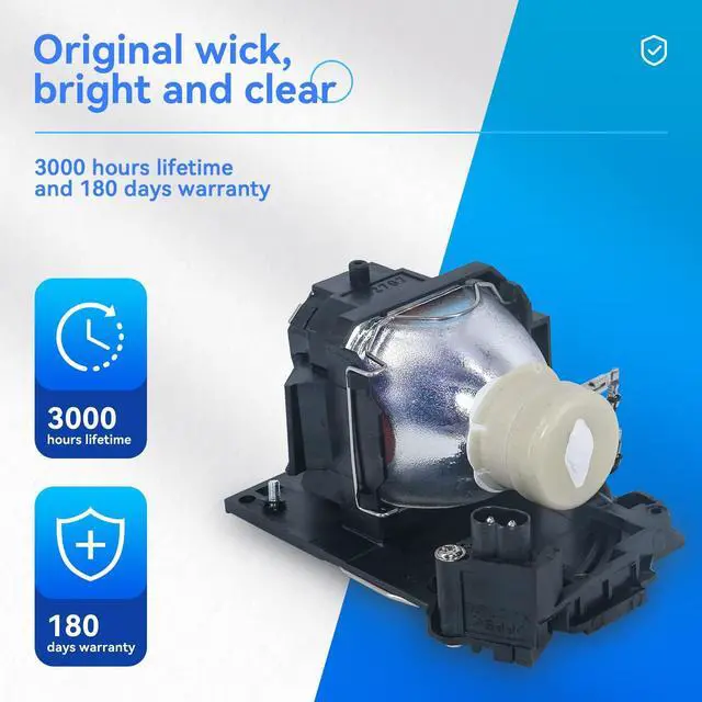 Alt view image 3 of 5 - ZMSTLAMP DT01511 DT01431 for Hitachi CP-CW250WN CP-CW300WN CP-AW3005 CP-AX2505 CP-AX3505 CP-BX301WN CP-TW2505 CP-TW3005 CP-AW2505 CP-AX2503 CP-X2530WN Projector Replacement Lamp Bulb