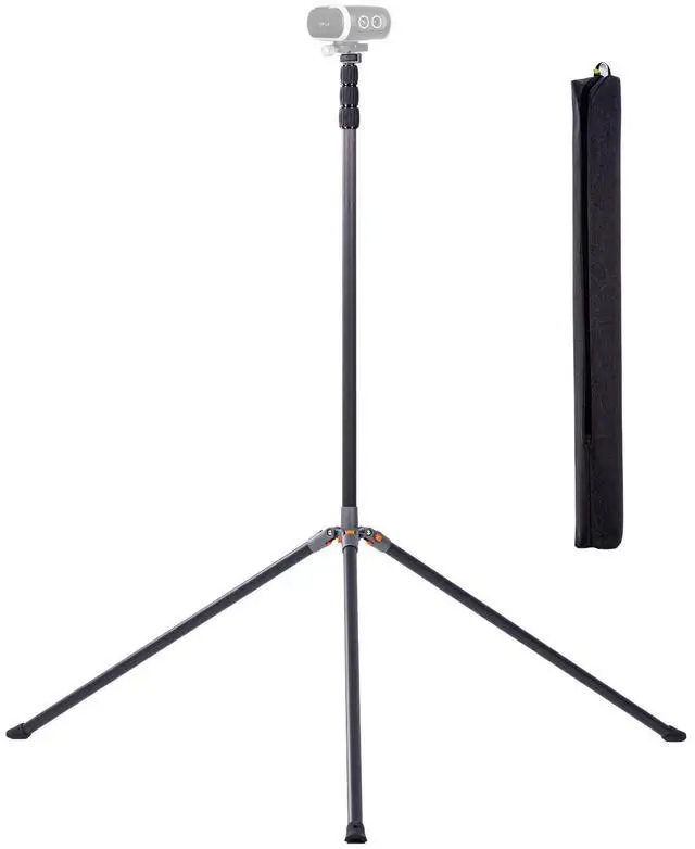 Main image of XbotGo NT4 PRO Carbon Fiber Tripod - Professional 12.8ft / 3.9m Extra Tall Sport Camera Stand with Air-Cushioned Center Column, Steady Horseshoe Foot Pads for Game Recording, Seamlessly Fits Falcon