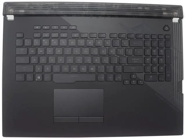 Main image of New Replacement Palmrest for Asus ROG Strix G732 G732LWS Upper Case with Per-Key RGB Backlit Keyboard US 90NR03D2-R31270