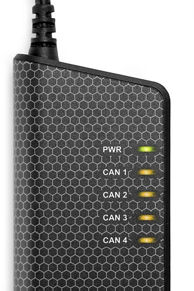 Alt view image 3 of 4 - Kvaser USBcan Light 4xHS