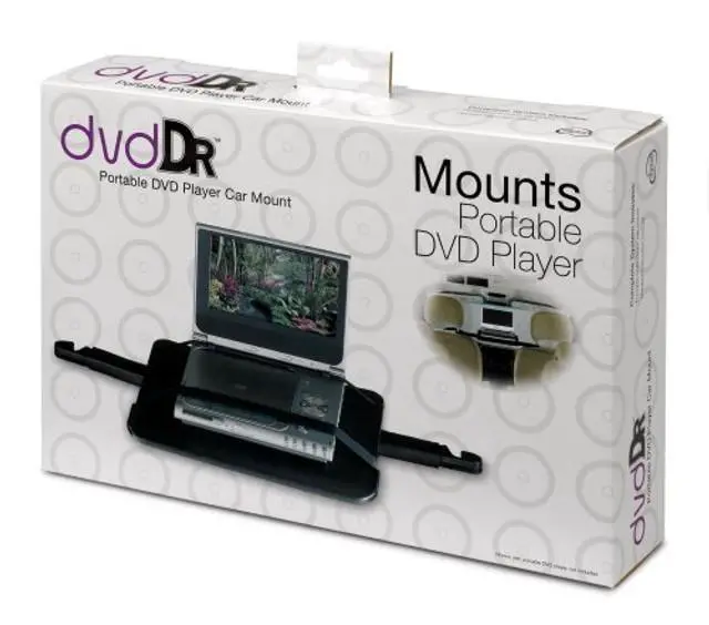 Alt view image 5 of 5 - Digital Innovations SecureMount Headrest DVD Player Vehicle Mount (7020000)
