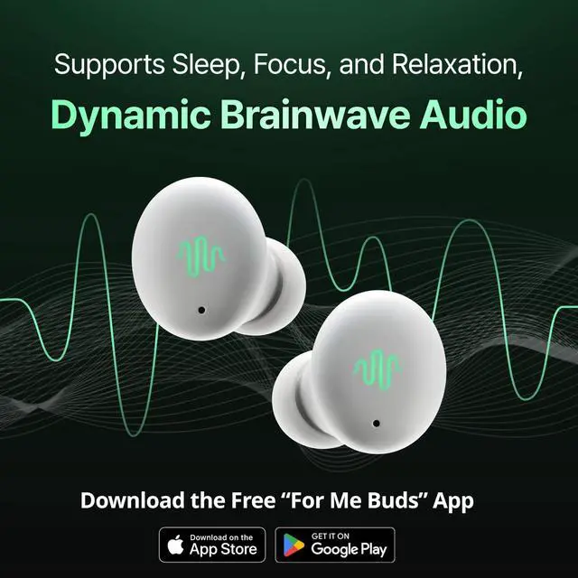 Alt view image 4 of 5 - dbbeats Sleep Earbuds with Heart Rate Tracking & Brainwave Audio