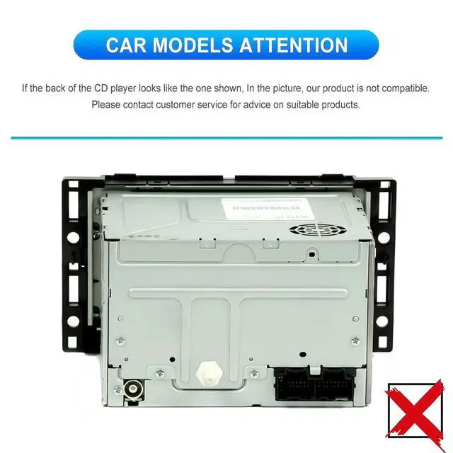 Alt view image 3 of 5 - 4 Core+64G Car Stereo for Chevrolet Malibu 2009-2014 with Wireless Carplay Android Auto, 9 Inch Android 13 Touch Screen Radio WiFi/GPS, Bluetooth, FM/RDS, SWC+Backup Camera
