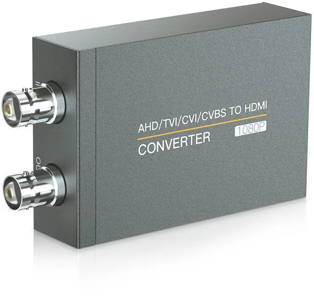 Main image of SEMZHENG CVI/TVI/AHD to HDMI Converter, Full HD 4K 720P/1080P/3MP/4MP/5MP/8MP AHD/TVI/CVI to HDMI Adapter, BNC(TVI/CVI/AHD/CVBS) Video Signal to Display on Monitor/HDTV with HDMI Input