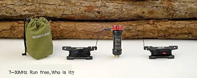 Alt view image 5 of 5 - WINDCAMP Gipsy 5-50MHz HF Horizontal Dipole Antenna Ant for Ham Radio Waterproof Balun