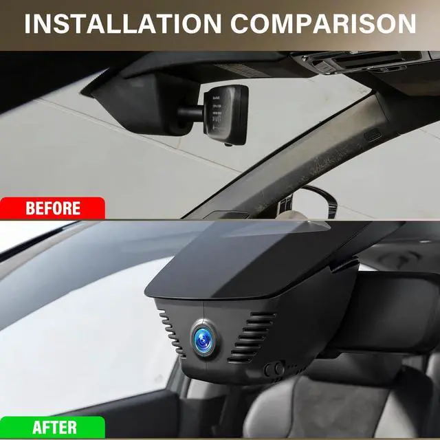 Alt view image 5 of 5 - 4K Dash Cam for Honda Accord 2023 2024 2025 Hybrid LX Sport EX Touring EX-L, OEM Look, UHD 2160P Video, WiFi&APP, Loop Recording, G-Sensor, Plug&Play