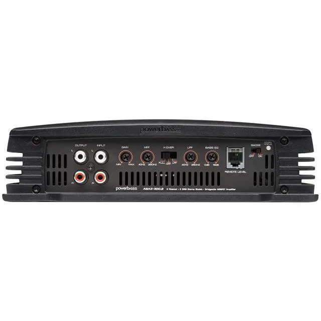Alt view image 2 of 3 - Powerbass ASA3-300.2 2-Channel 600W High Efficiency Class A/B Design Amplifier