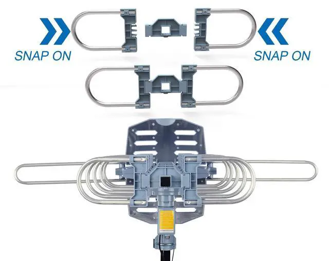 Alt view image 2 of 5 - PBD Digital HD TV Antenna WA-2608-5G