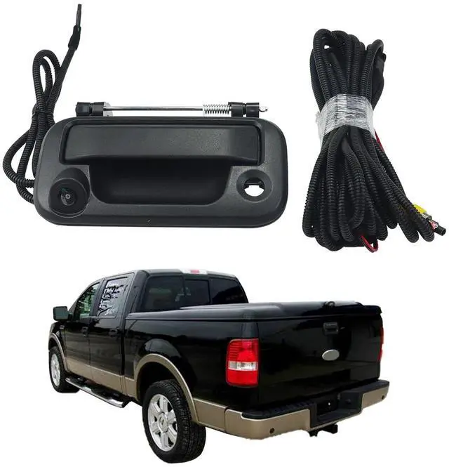 Main image of DOPPAPS Tailgate Handle Camera for Ford F150 F250 F350 F450 F550 Explorer Sport Trac Lincoln Mark LT 2004-2016 Backup Reverse Camera #8L3Z-9943400-AC