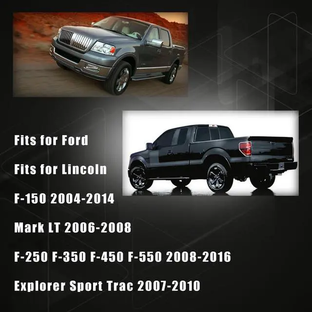 Alt view image 2 of 5 - DOPPAPS Tailgate Handle Camera for Ford F150 F250 F350 F450 F550 Explorer Sport Trac Lincoln Mark LT 2004-2016 Backup Reverse Camera #8L3Z-9943400-AC