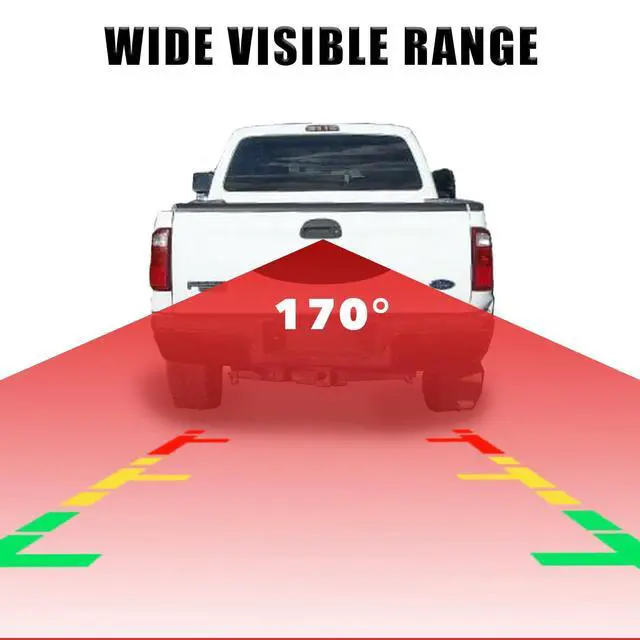 Alt view image 4 of 5 - DOPPAPS Tailgate Handle Camera for Ford F150 F250 F350 F450 F550 Explorer Sport Trac Lincoln Mark LT 2004-2016 Backup Reverse Camera #8L3Z-9943400-AC