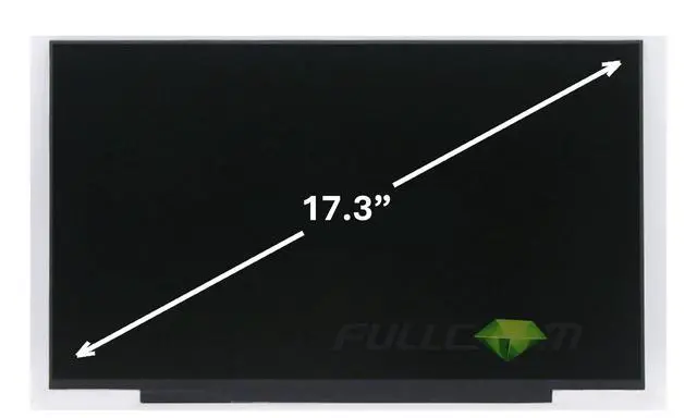 Alt view image 3 of 5 - FULLCOM New LCD Replacement 17.3 Inch B173RTN03.0 HD+ 1600x900 (No Brackets) 30 Pin Matte Compatible with B173RTN03.1 for Laptop/Display/Screen/LCD Application