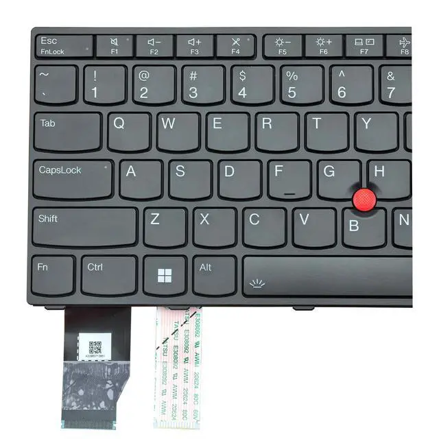 Alt view image 3 of 5 - BestParts Backlit Laptop Keyboard Replacement for Lenovo Thinkpad X13 Gen 3, L13 Gen 3 Gen 4 Gen 5, L13 Yoga Gen 3 Gen 4 US Layout Black Frame with TrackPoint 5N21H76804 5N21H77022 5N21H77171