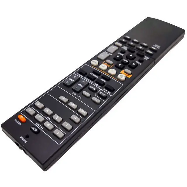 Alt view image 3 of 5 - INTECHING RAV521 / ZJ665000 AV Receiver Remote Control for Yamaha HTR-3067, RX-V377, RX-V377BL, YHT-4910U