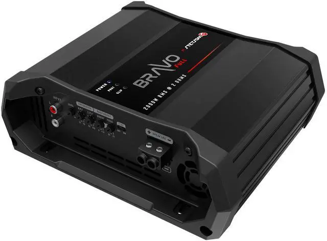 Alt view image 4 of 5 - Stetsom Bravo Full 2000 2 Ohms Mono Car Amplifier, 2000.1 2K Watts RMS, 2 Stable Car Audio, HD Sound Quality, Crossover & Bass Boost, Car Stereo Speaker Subwoofer MD, Smart Coolers