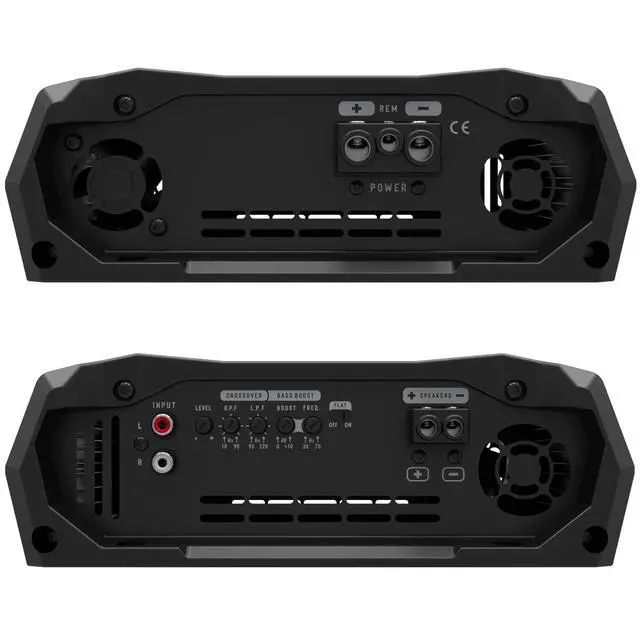 Alt view image 5 of 5 - Stetsom Bravo Full 2000 2 Ohms Mono Car Amplifier, 2000.1 2K Watts RMS, 2 Stable Car Audio, HD Sound Quality, Crossover & Bass Boost, Car Stereo Speaker Subwoofer MD, Smart Coolers