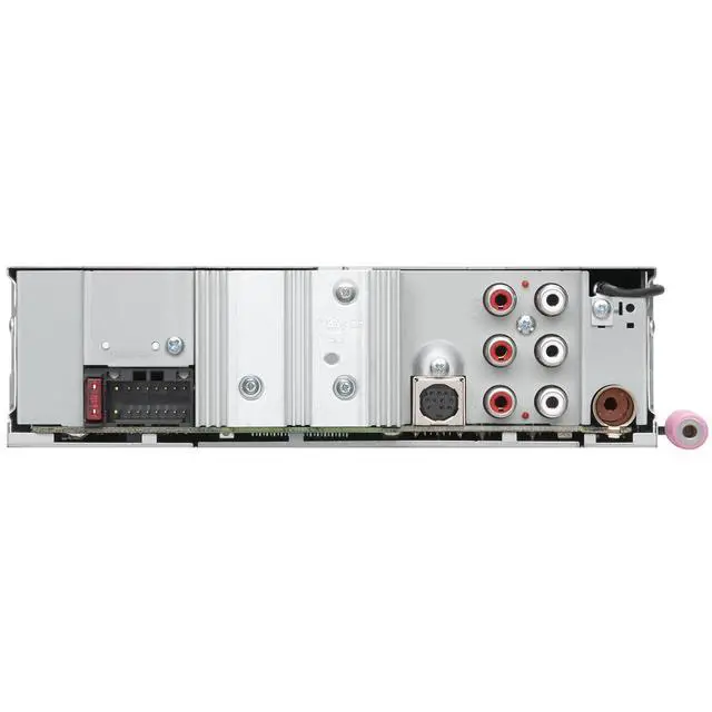 Alt view image 3 of 4 - KENWOOD KMM-BT332U Bluetooth Single DIN Car Stereo with USB Port, AM/FM Radio, MP3 Player, Multi Color LCD, Detachable Face, Built in Alexa, Compatible with SiriusXM Tuner