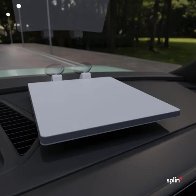 Alt view image 2 of 5 - Splin Mount for Starlink Mini (Gen 4) Vehicle Console & Dashboard Mount with Articulating Suction Cup for Windshield ^^ Trucks, Cars, Buses & Boats