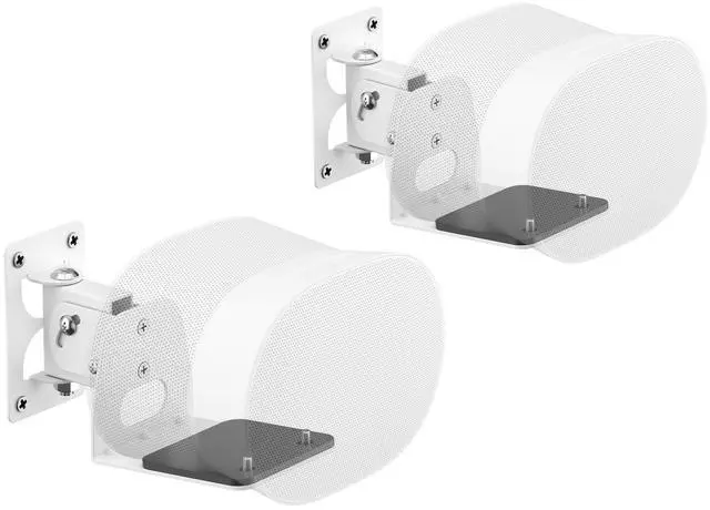 Main image of Chunxiao Speaker Mount for Sonos Era 300 Wall Mount White - Tilt +15/-30 & Swivel 30 Adjustable Wall Bracket for Era 300 Wall Mount with Cable Management for Surround Sound, 2 Pack