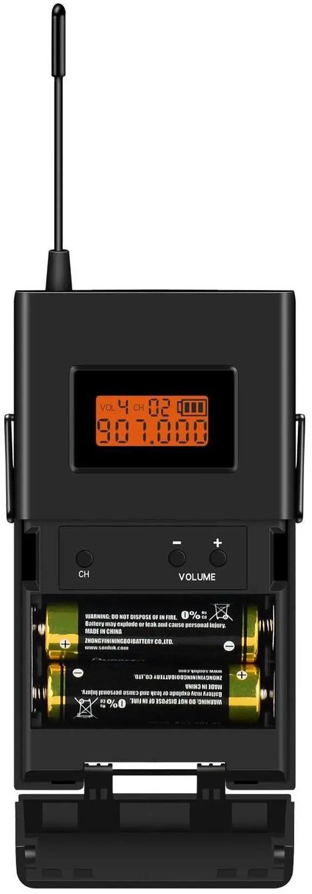 Alt view image 3 of 5 - ANLEON Tour Guide Wireless System Church System MTG-100 1 Transmitter 1 Receiver