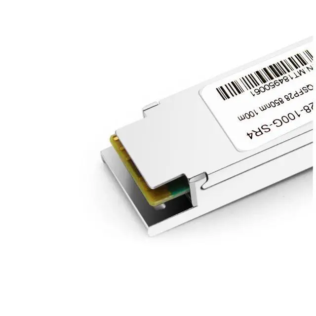 Alt view image 5 of 5 - 100G QSFP28 SR4 for Juniper JNP-QSFP-100G-SR4 100GBASE-SR4 QSFP28 Transceiver Module MMF 850nm 100m MTP/MPO DOM