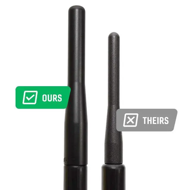 Alt view image 2 of 5 - BuiltRight Industries Stubby Antenna ^^ for Ford F-150 (2015-2020) and Super Duty (2017-2021)