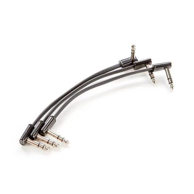Alt view image 5 of 5 - Briskdrop MXR DCISTR06R TRS Ribbon Patch Cable - 6 Inch (6 Pack)