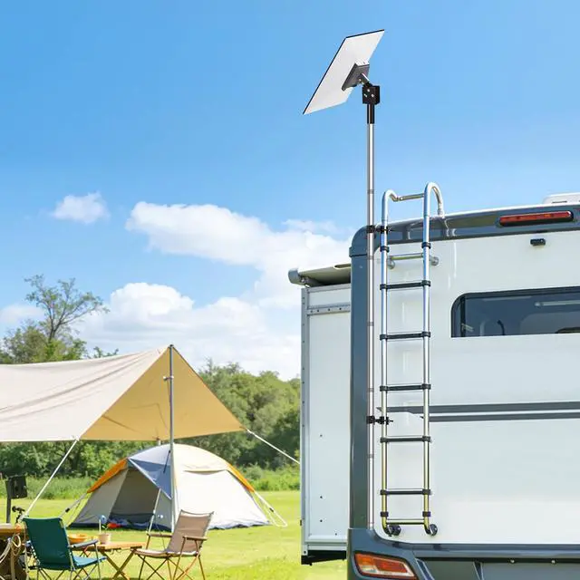 Alt view image 5 of 5 - GADFISH Gen 3 Starlink RV Ladder Mount Kit, Includes Gen 3 Starlink Antenna Adapter and Mini Starlink Antenna Adapter, Adjustable Six Section Tube Design, Simple Installation, Perfect for RV Ladder