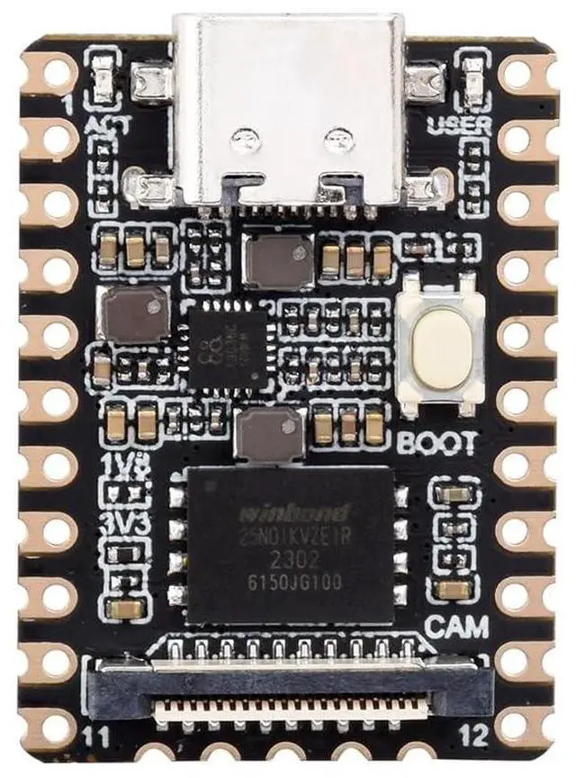 Main image of Waveshare Luckfox Pico Mini RV1103 Linux Micro Development Board, Integrates ARM Cortex-A7/RISC-V MCU/NPU/ISP Processors with Flash